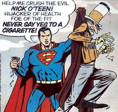 Never Say Yes to a Cigarette! DC Comics vs. the Real World Part 4